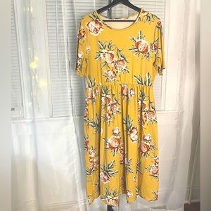 JessaKae Isabelle Floral Midi Dress